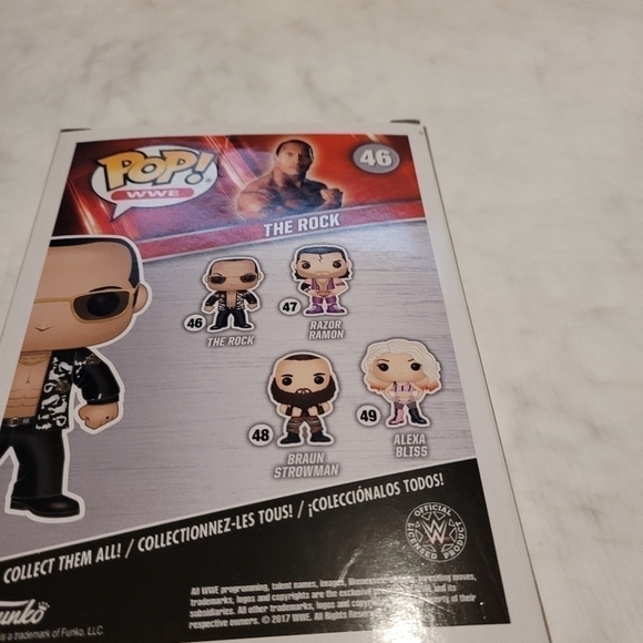 WWE THE ROCK Funko POP # 46 - Picture 15 of 15